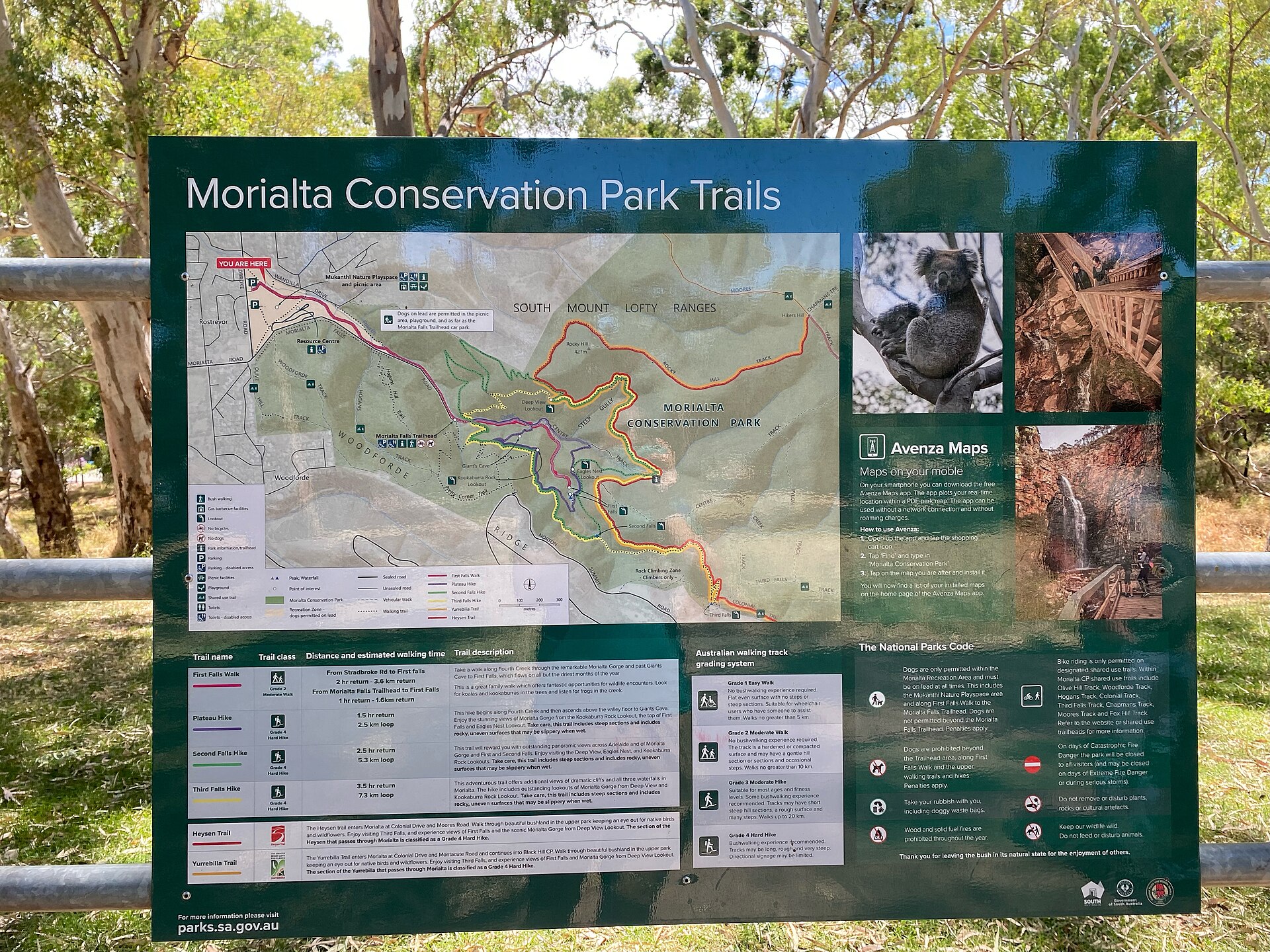 The best conservation parks in the Adelaide Hills